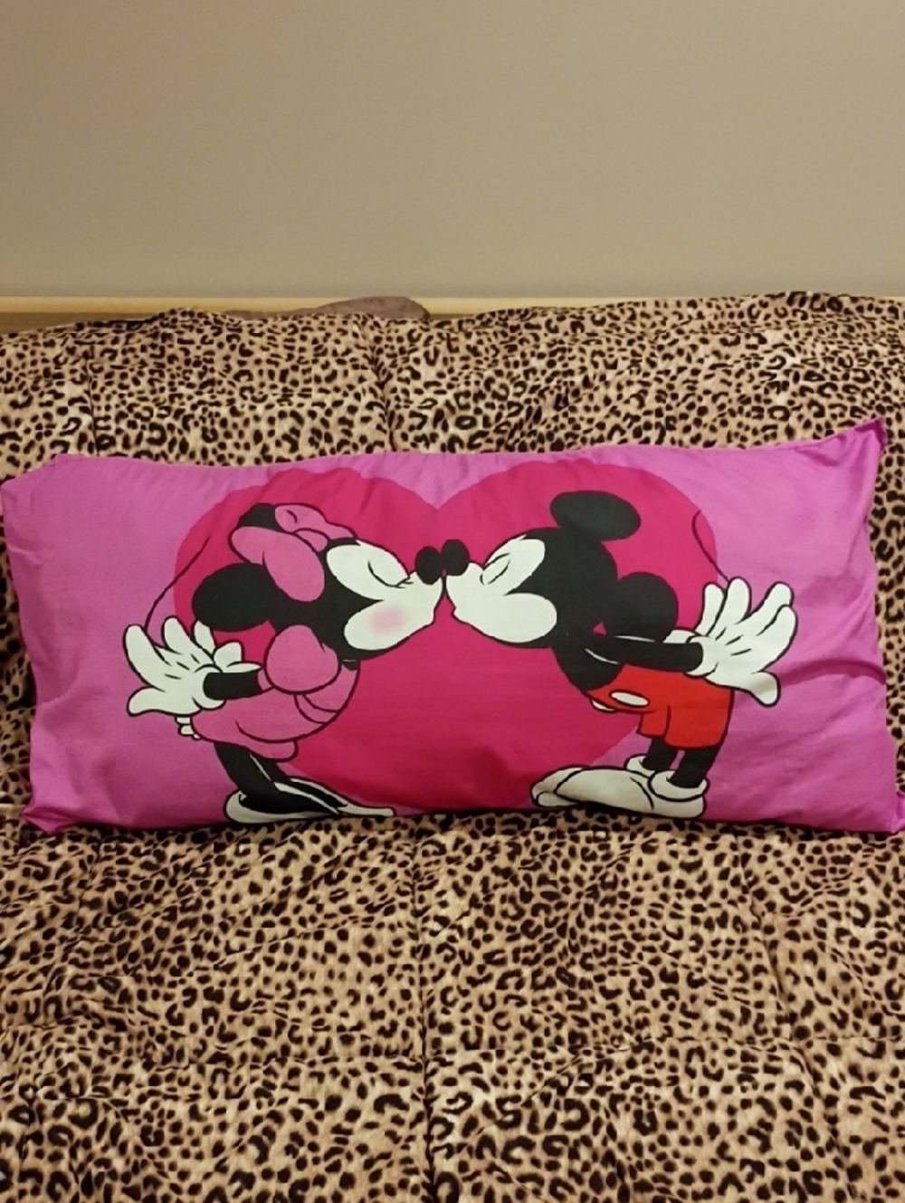 Unique Disney Mickey & Minnie Pillow